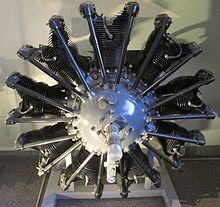 A Pratt and Whitney Wasp engine, as installed on production Ikarus 214 aircraft Pratt and Whitney Wasp.jpg