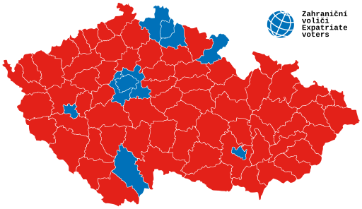 Presidential Results 2013 - Second Round - districts