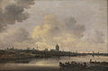 Prospekt af byen Arnhem, malt af Jan van Goyen 1646