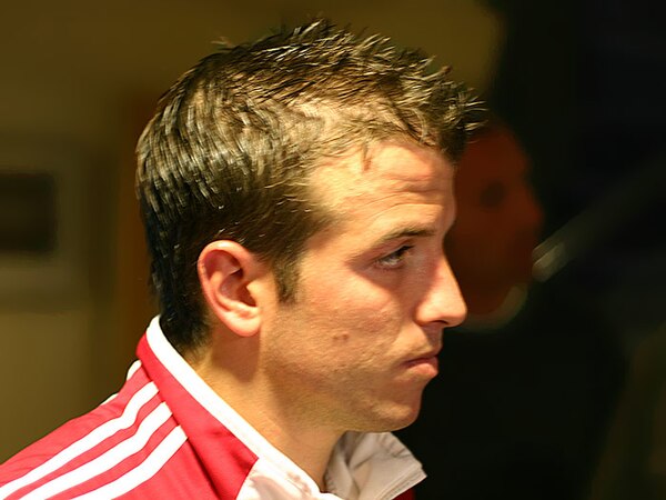 Rafael van der Vaart, the inaugural award winner