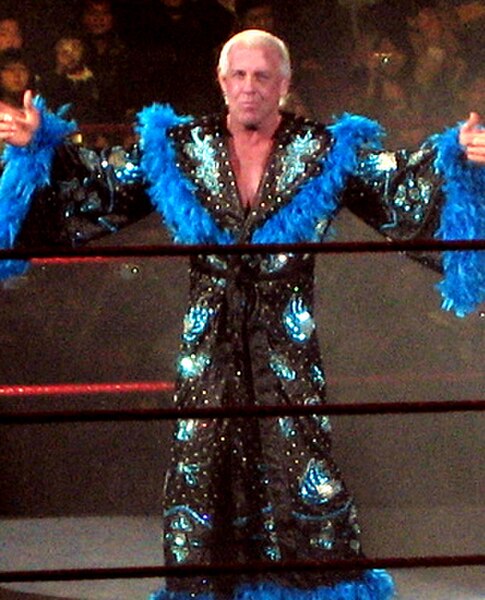 Ric Flair faced Shawn Michaels during the event