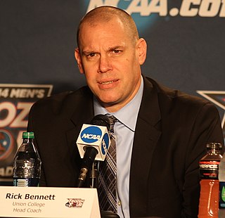<span class="mw-page-title-main">Rick Bennett</span> American ice hockey player and coach