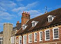 The western face of Hall Place, a house with sixteenth-century origins. [507]