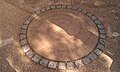 Round memorial atop King Henry's Mound at Richmond Park. [41]