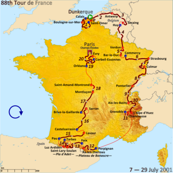 Tour De France 2001