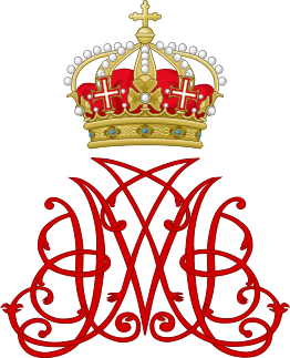 Fichier:Royal Monogram of Maria Giovanna Battista (Marie Jeanne Baptiste) of Savoy.svg