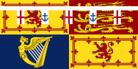 Royal Standard of Prince Michael of Kent (in Scotland).svg