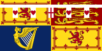 Königliche Standarte von Prinzessin Alice, Gräfin von Athlone (in Schottland).svg