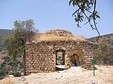 Ruins of a shrine on the former lands of al-Zahiriyya al-Tahta