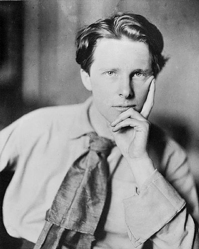 English Poet, Rupert Brooke, was President of the society from 1909-10.