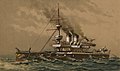 哪一艘俄国战列舰是第一艘使用三胀蒸汽机的大型军舰？