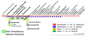 Bahnhof Neckarsteinach: Lage, Geschichte, Bahnanlagen