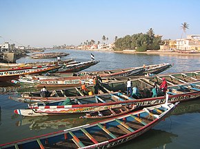 Vase pe fluivul Senegal