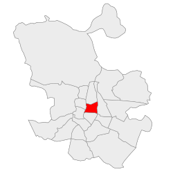 Localização de Salamanca