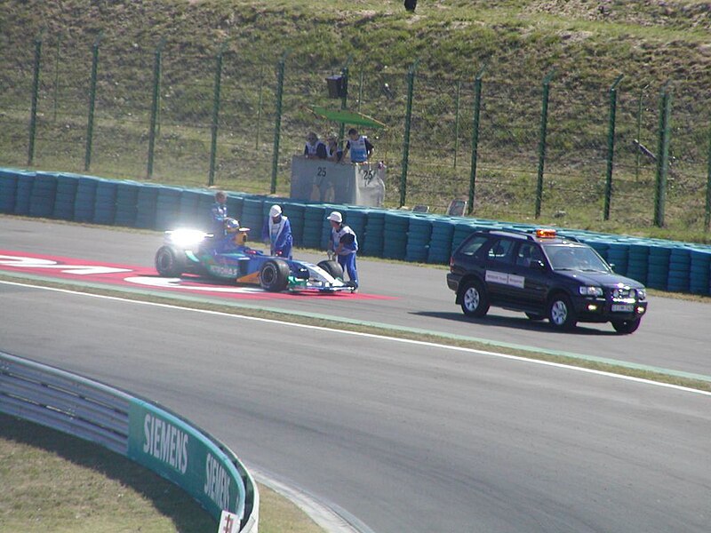 File:Sauber stopped at the 2003 Hungarian Grand Prix.jpg