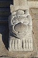 Sculptural detail outside Geunjeongjeon Hall at Gyeongbokgung palace in Jongno District.