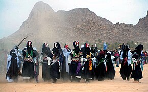 Туареги на празднестве Себиба[англ.]