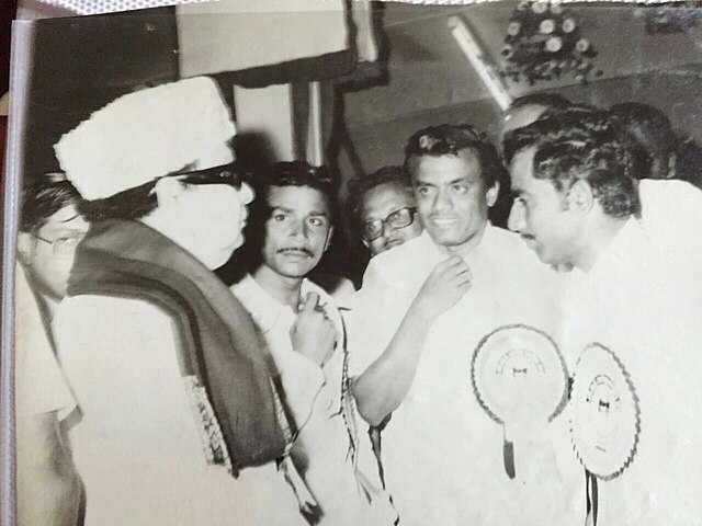 MGR With Sedpatti Muthiah