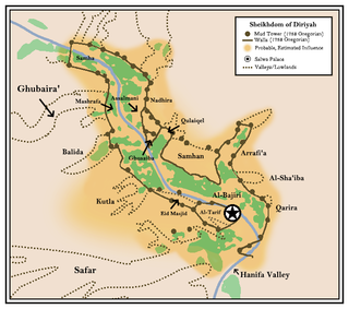 <span class="mw-page-title-main">Siege of Diriyah</span> Destruction of diriya from 1811 to 1818