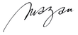 firma de Mazan (autor)