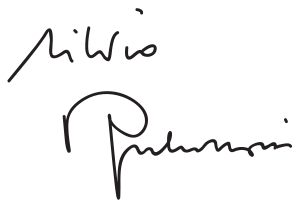 Silvio Berlusconi's signature.