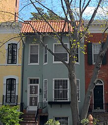 Sinclair Lewis's former residence in Washington, D.C.