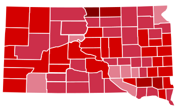 South Dakota Presidential Election Results 1952.svg