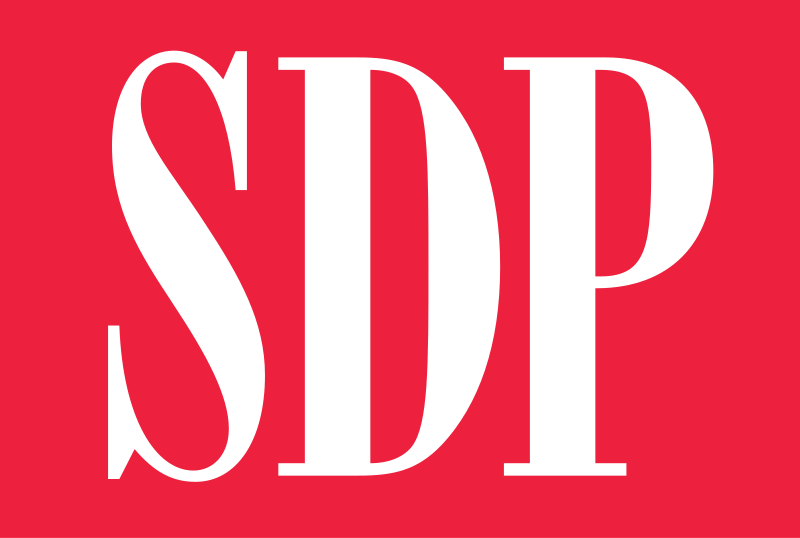 Datei:Sozialdemokratische Partei Finnlands Logo Alt.svg