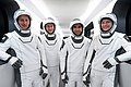 Екіпаж SpaceX Crew-3 в скафандрах 28 жовтня 2021