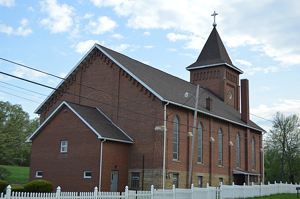 St. Joseph's Church on PA 68 in North Oakland