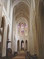 View through nave towards east