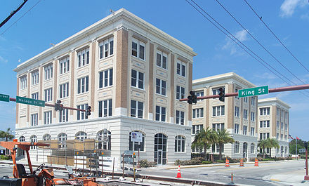 Old office buildings in St. Augustine