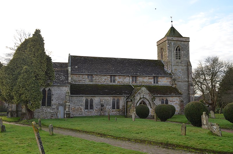 File:St Thomas à Becket church, Framfield - geograph.org.uk - 3293889.jpg