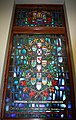 Image 26"O Canada we stand on guard for thee" Stained Glass, Yeo Hall, Royal Military College of Canada featuring arms of the Canadian provinces and territories as of 1965 (from Provinces and territories of Canada)