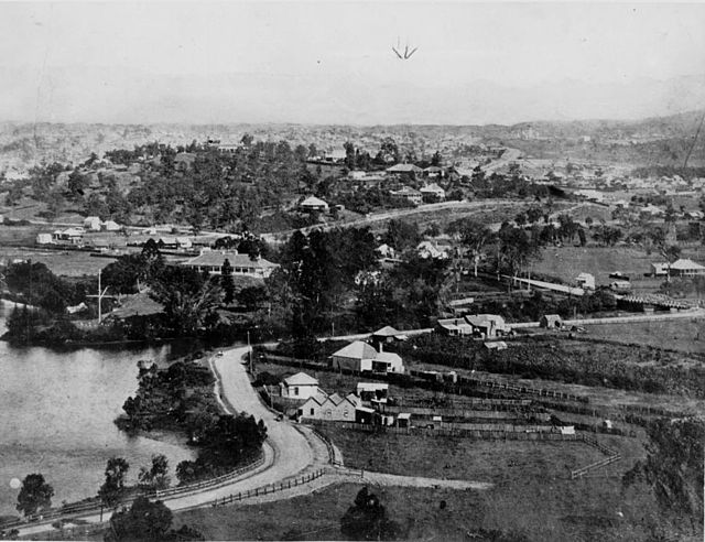 View of Bowen Hills c. 1883