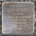 Stolperstein für Alex Devries