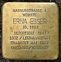 Stolperstein für Erna Esser (Magnusstraße 4)