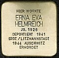 Stolperstein für Erna Eva Helmreich (Benesisstraße 38)