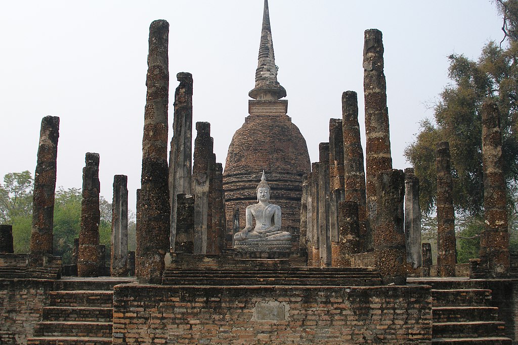 Sukhothai, Wat Sa Si, Thailand