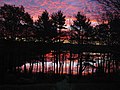 Sunrise over Grassy Pond (New Hampshire, USA)
