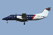 Eine Embraer EMB 120 der Swiftair