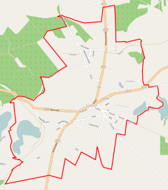 Localização de Szamocin na Polónia