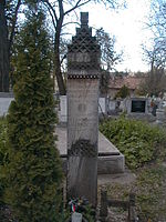 Szenczi Molnár Albert sírja Kolozsvárott, a Házsongárdi temetőben