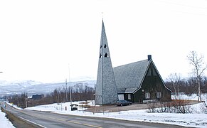 Tana kirke på Rustefjelbma