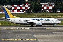 Odrzutowiec Tayaran, LZ-TYR, Boeing 737-330 (49587419673) .jpg