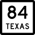 State Highway 84 marker