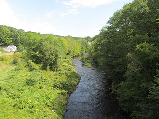 The Branch tributary of the Ashuelot River in New Hampshire, United States