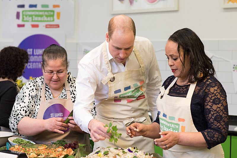 File:The Duke and Duchess Cambridge at Commonwealth Big Lunch on 22 March 2018 - 061.jpg