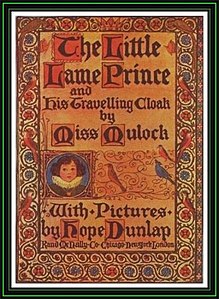 Dinah Maria Mulock-en Lameko printze txikia eta mantu ibiltariaren azala, Hope Dunlapek irudiztatua, 1909