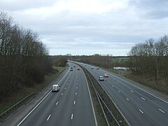 The M69 Motorway, Bramcote - geograph.org.uk - 5303513.jpg